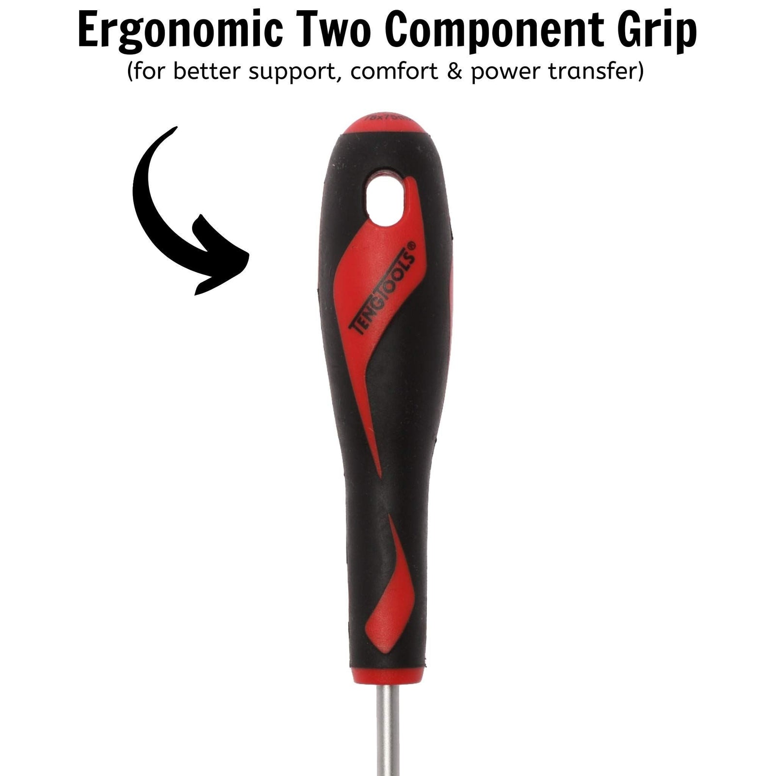 Teng Tools TX Screwdriver TX8 x 75mm S