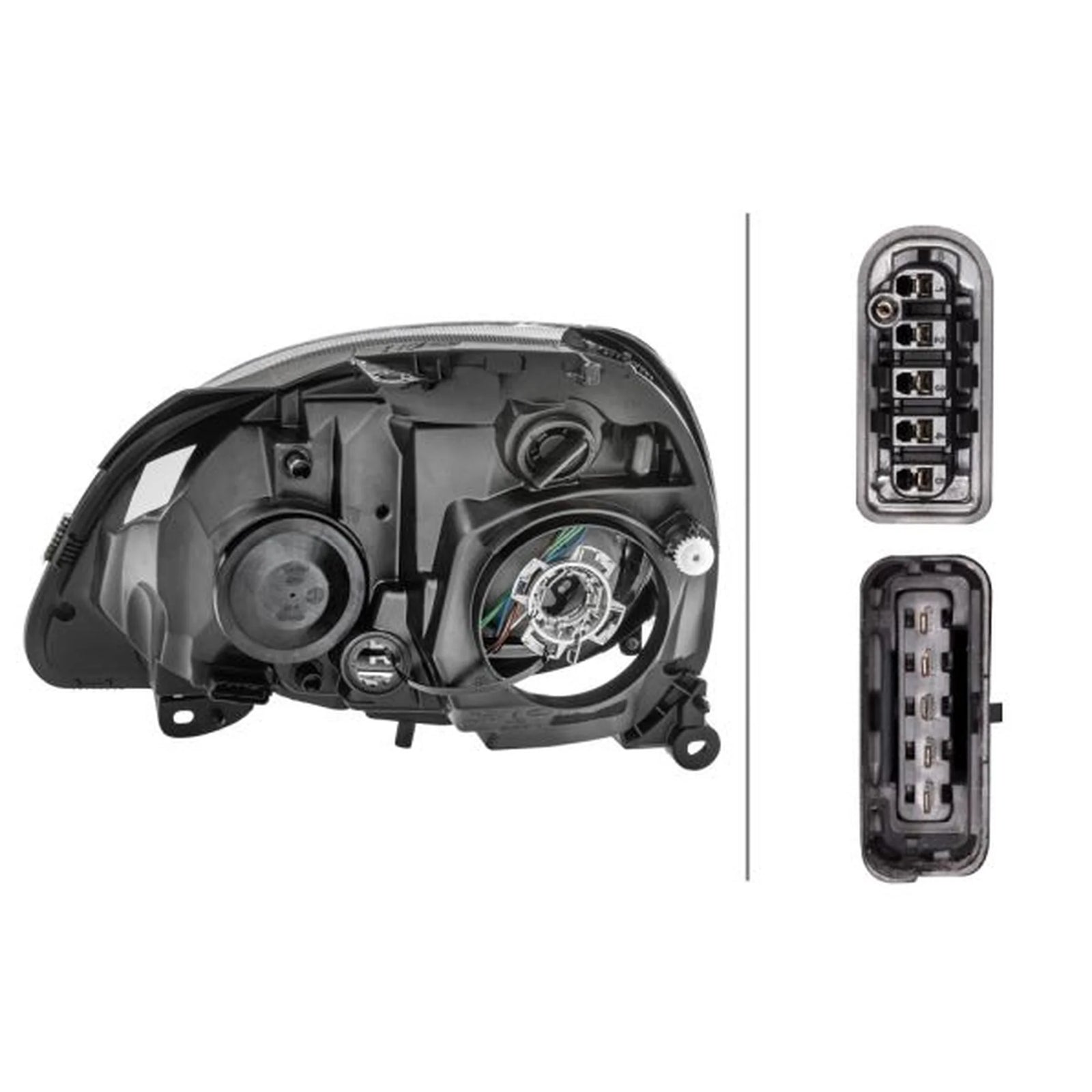 Hella Headlight Headlamp W5W Right 1DL 008 461-801