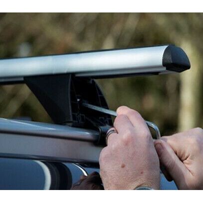 Locking Aluminium Flush Solid Roof Rail  Bars fits BMW Mini 2013-2021 Paceman