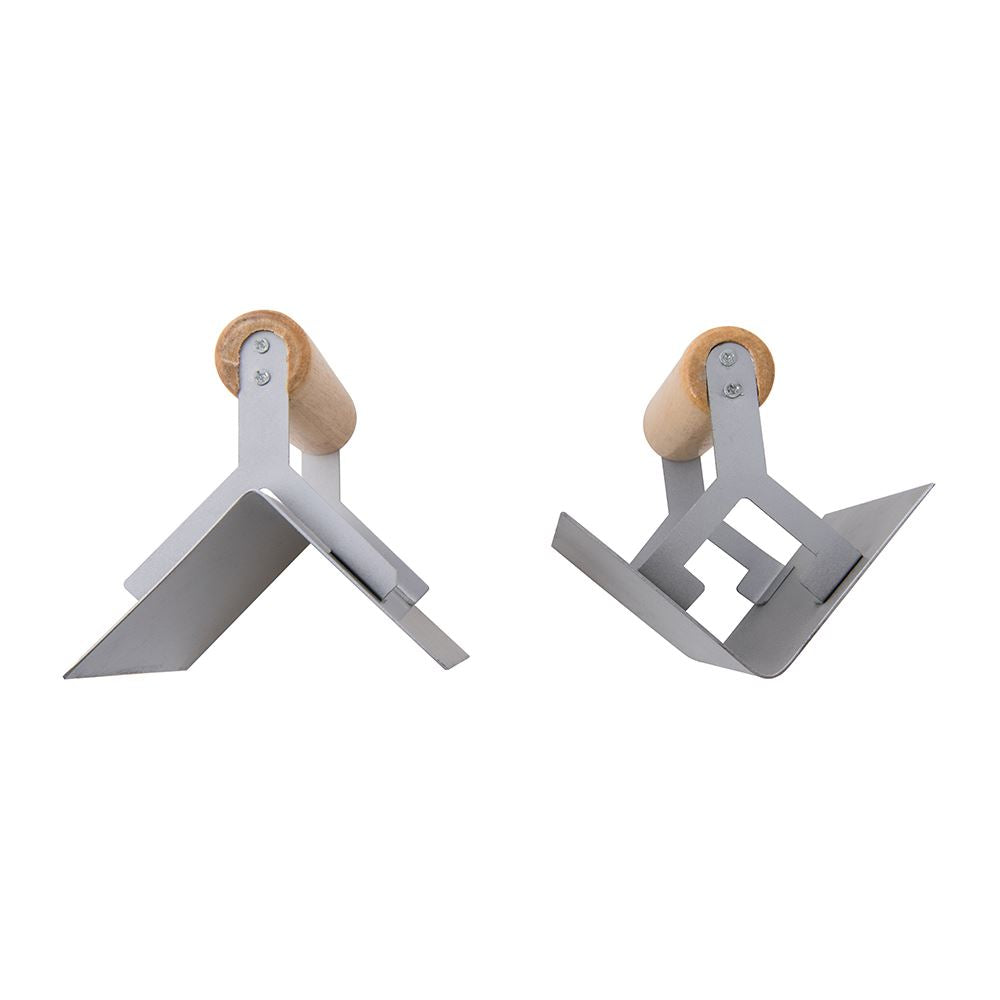 Silverline Corner Trowel Set 2pce 125 x 80mm