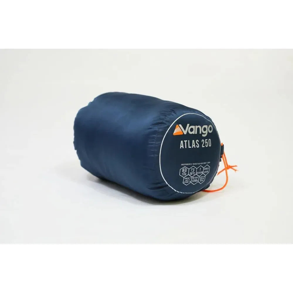Vango Atlas 250 Ink Blue Sleeping Bag Single