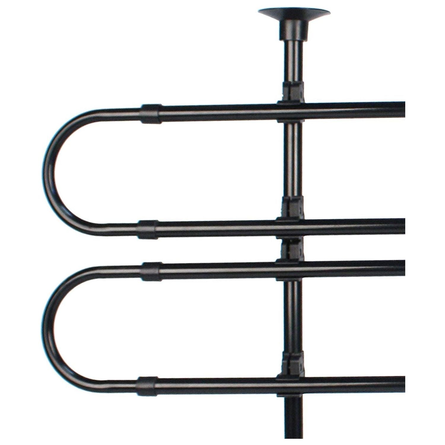 Universal Pet Dog Guard Car Estate Van Adjustable In Black Tube Bars