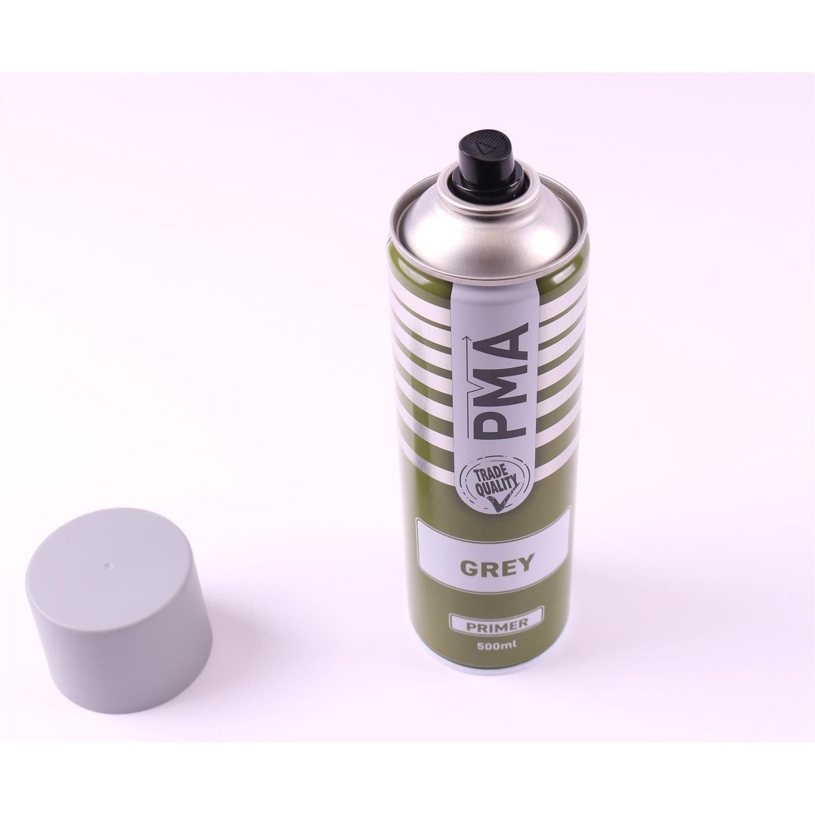 3x High Build Primer - 500ml Spray On Paint - Autotek Grey Aerosol High Coverage