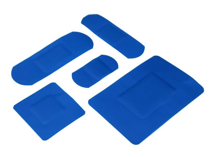 Scan Assorted Hypoallergenic Blue Plasters 120