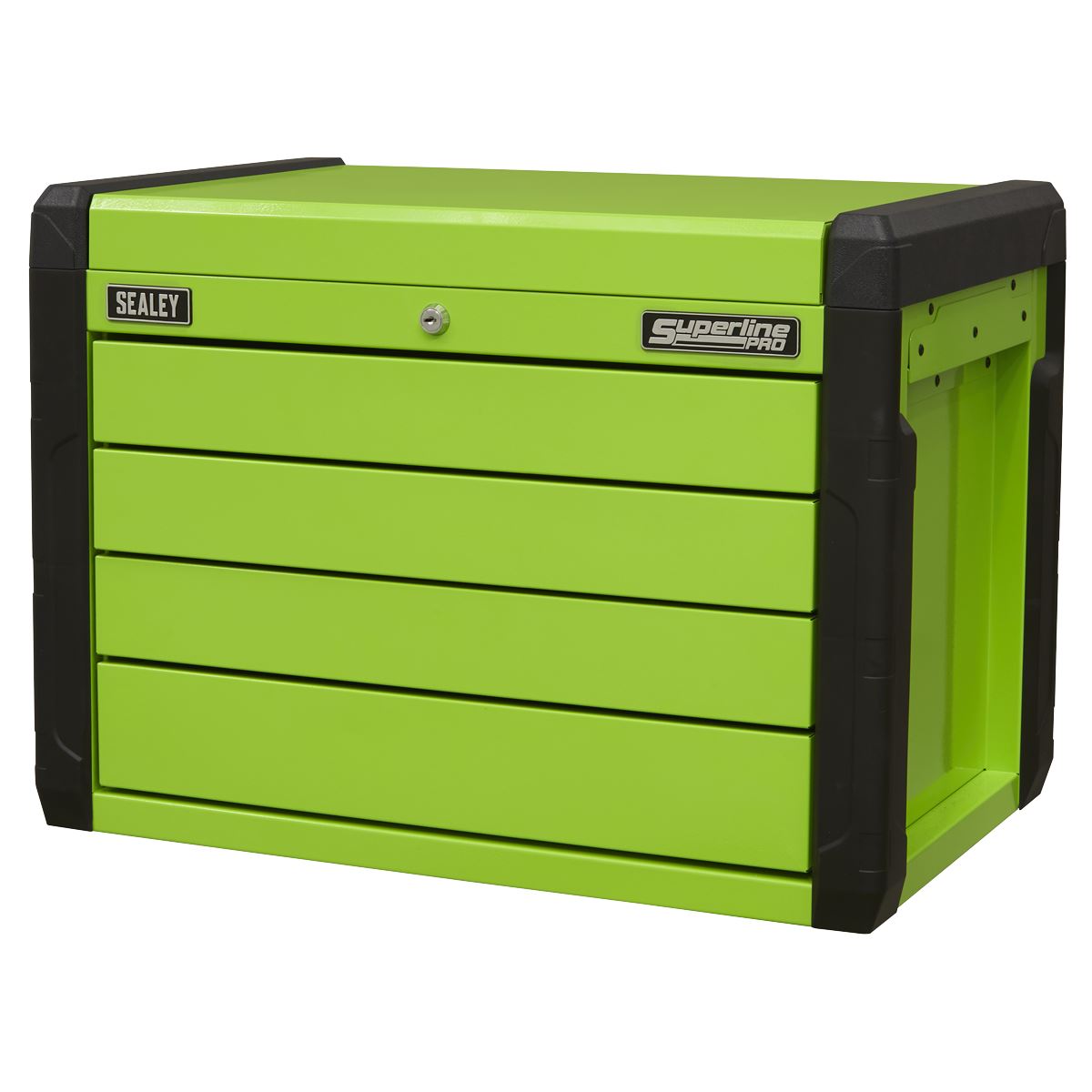 Superline Pro Superline PRO Push-to-Open Topchest 4 Drawer - Green APPD4G