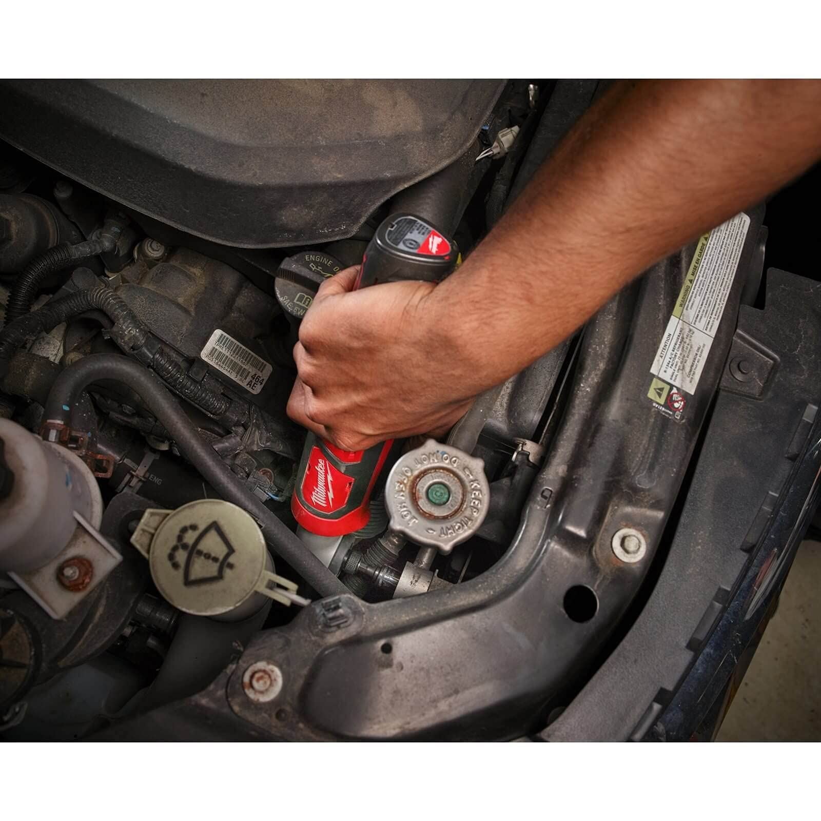 Milwaukee M12BRAID-0 M12 Sub Compact Right Angle Impact Driver