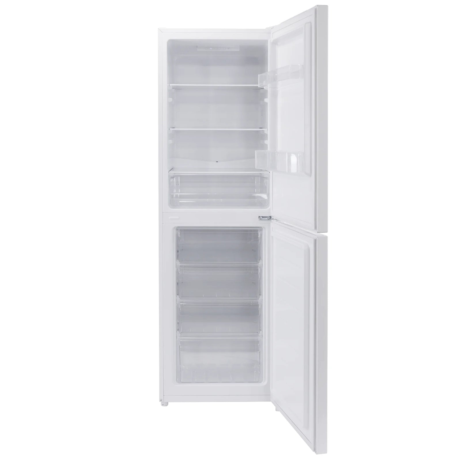 Baridi 50/50 Smart Frost Fridge Freezer 254L Capacity - White
