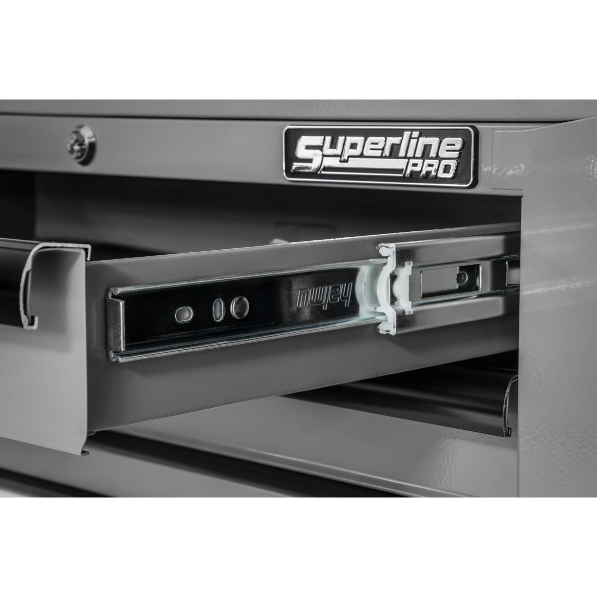 Superline Pro Superline PRO Mid-Box Tool Chest 2 Drawer - Grey/Black AP26029TG
