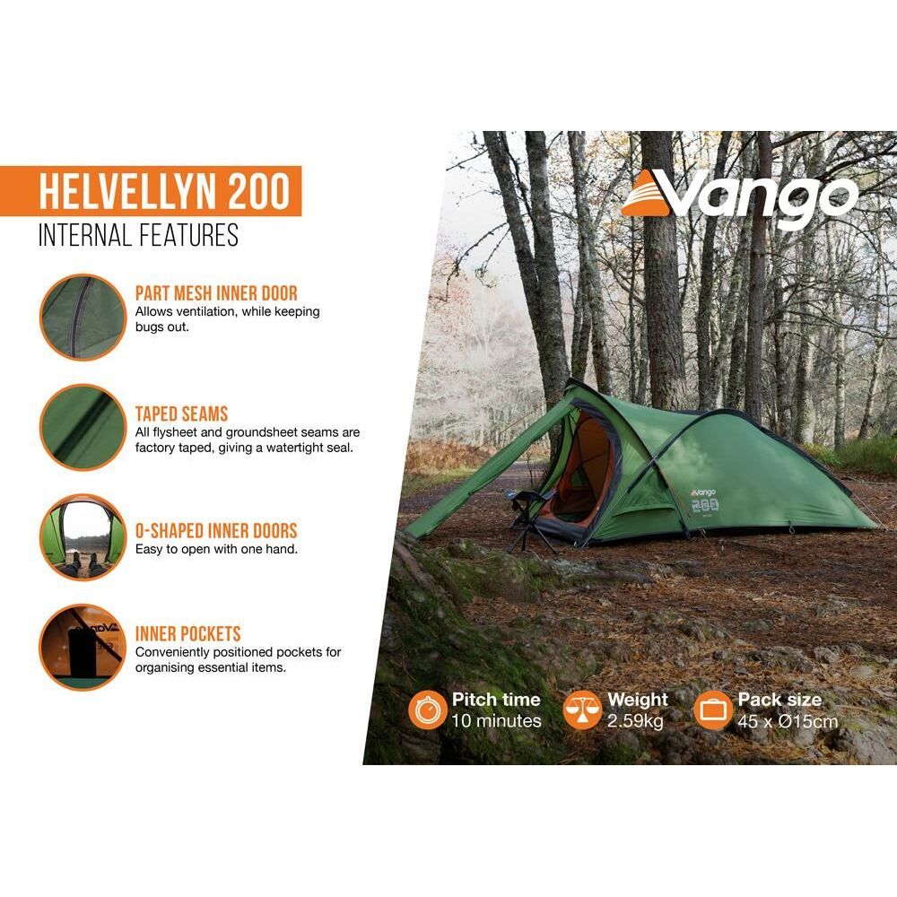 Vango Helvellyn 200 Tent Pamir Green