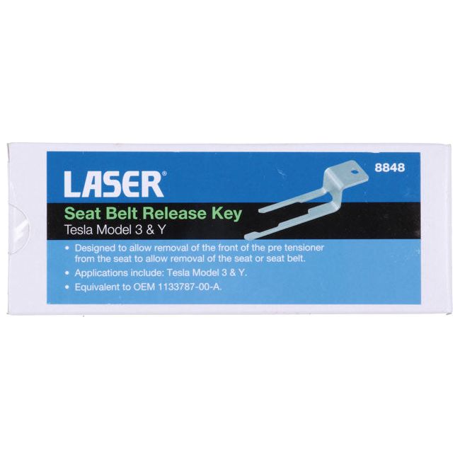 Laser Seat Belt Release Key - Tesla Model 3 & Y