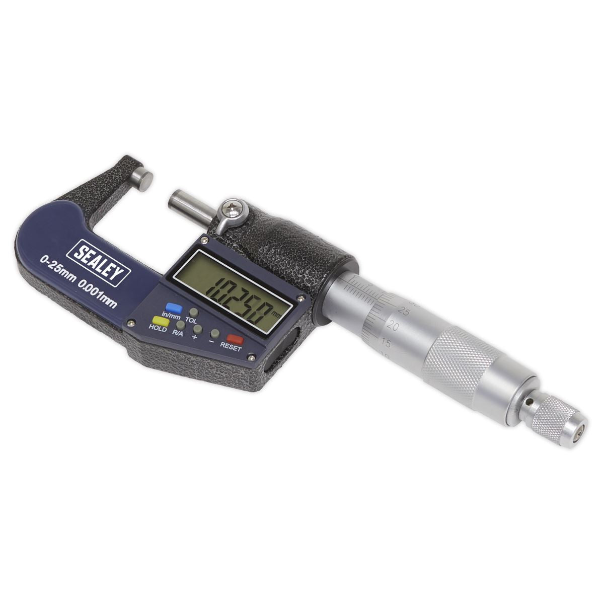 Sealey Digital External Micrometer 0-25mm(0-1")