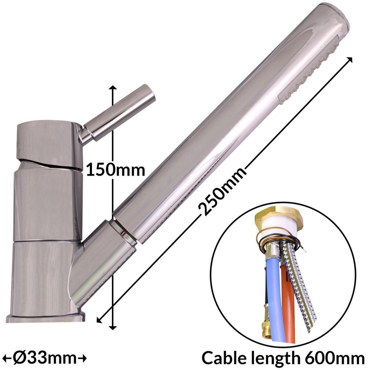 Trend E Single Lever Shower Tap