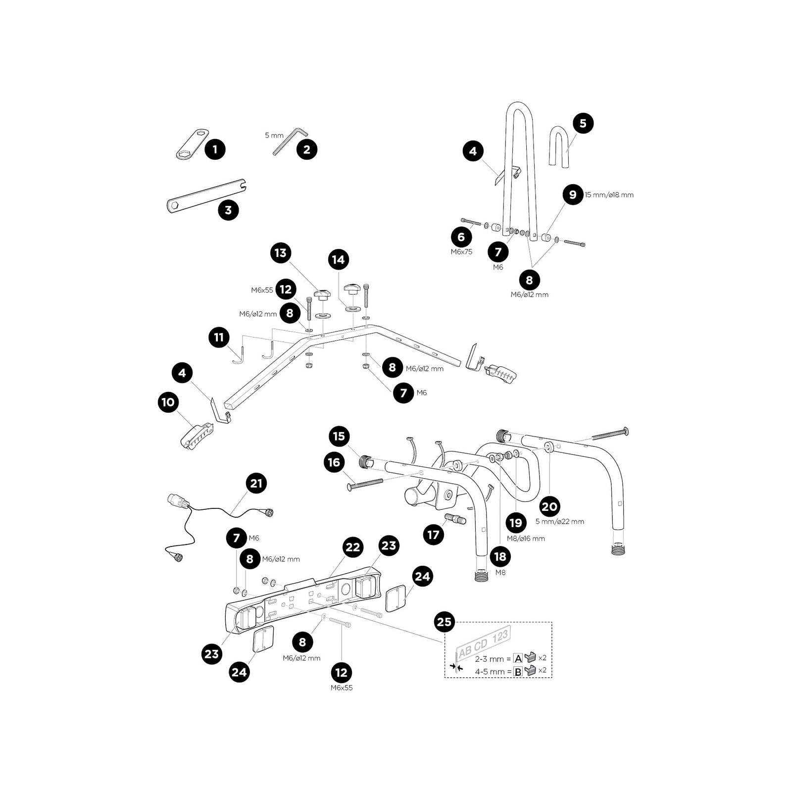 Thule Hook 80x45.5 mm - Reliable Cargo Solution