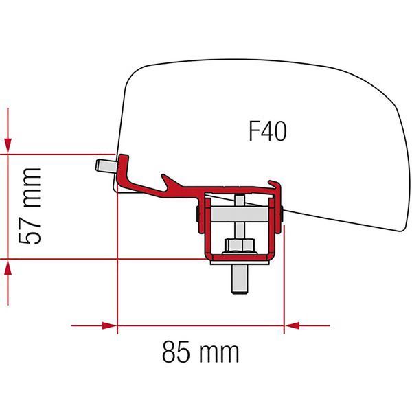 Fiamma Kit for Nissan NV350 (98655Z194)