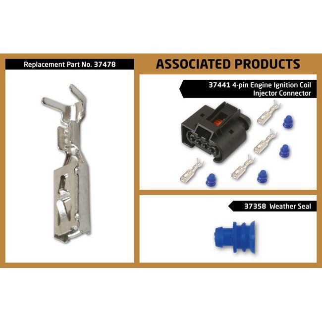 Tool Connection for Mercedes-Benz & for BMW 4 Pin Sensor Kit 18pc 37441