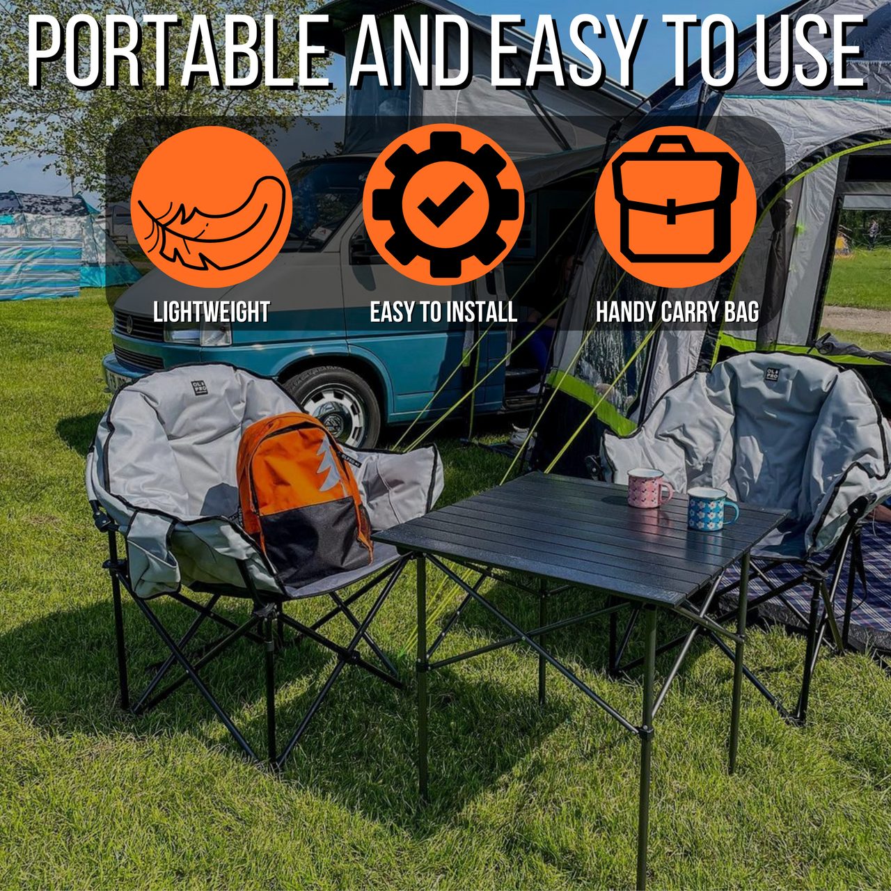 Olpro Foldable Alloy Camp Table