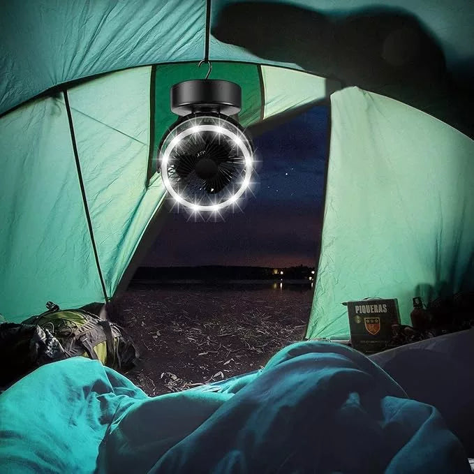 Camptech Luna 2 In 1 LED Light & Fan