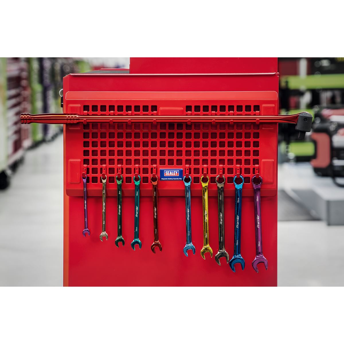 Sealey Magnetic Pegboard Red APPB