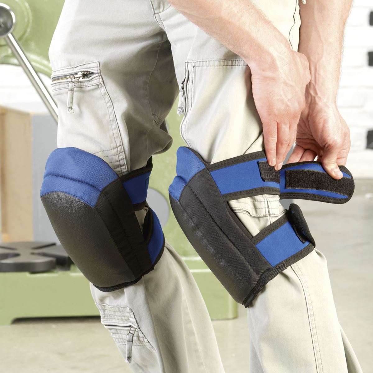 Sealey Heavy-Duty Double Gel Knee Pads Pair SSP63