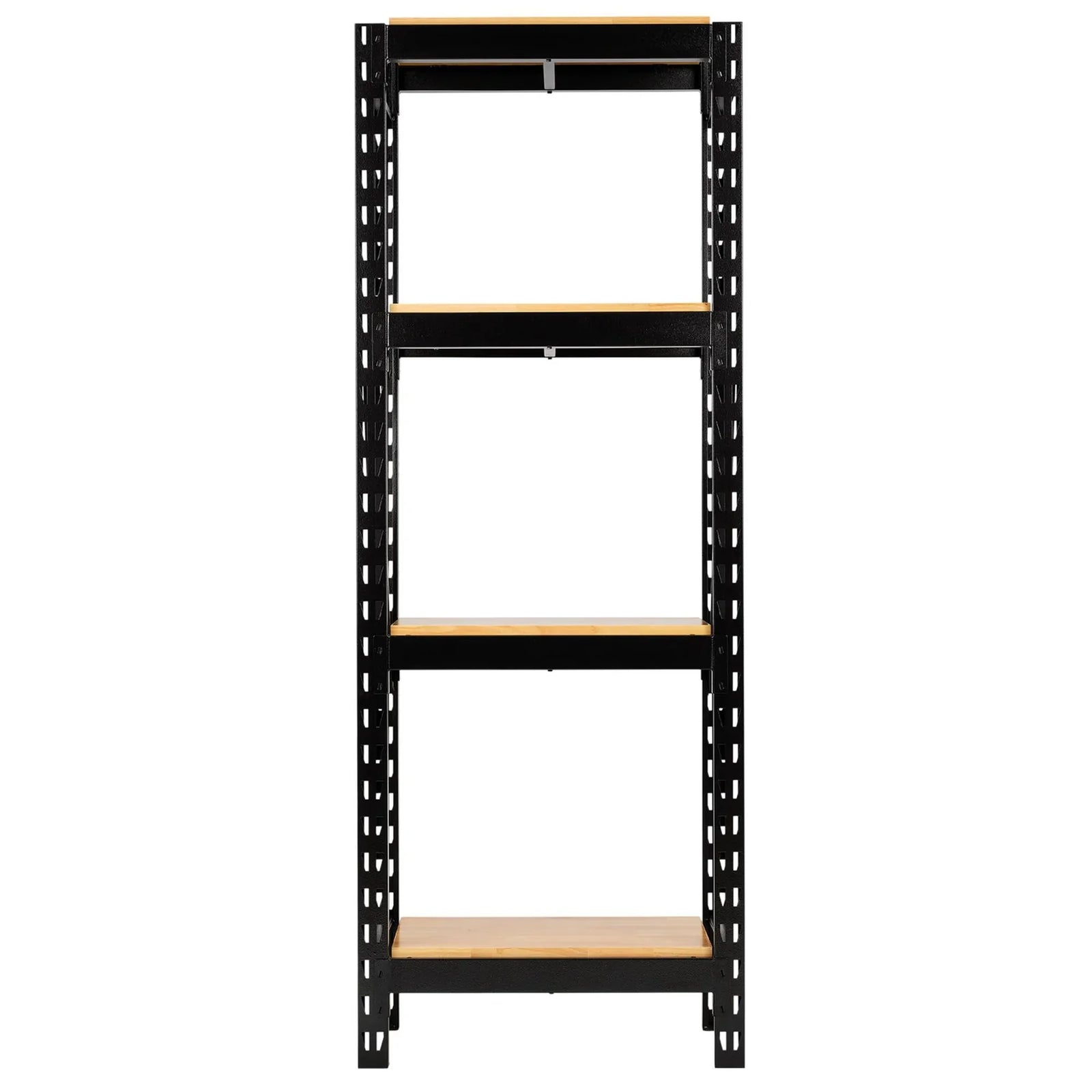 Bunker 21 Piece Modular 4 Tier Racking 750mm with Hardwood Shelving