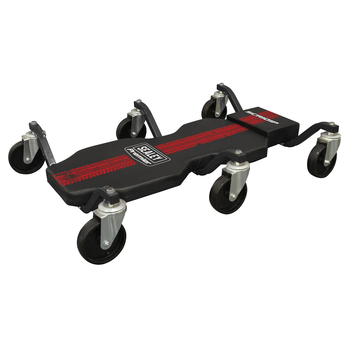 Sealey Premier Steel Creeper SCR101P 180kg Capacity with Headrest