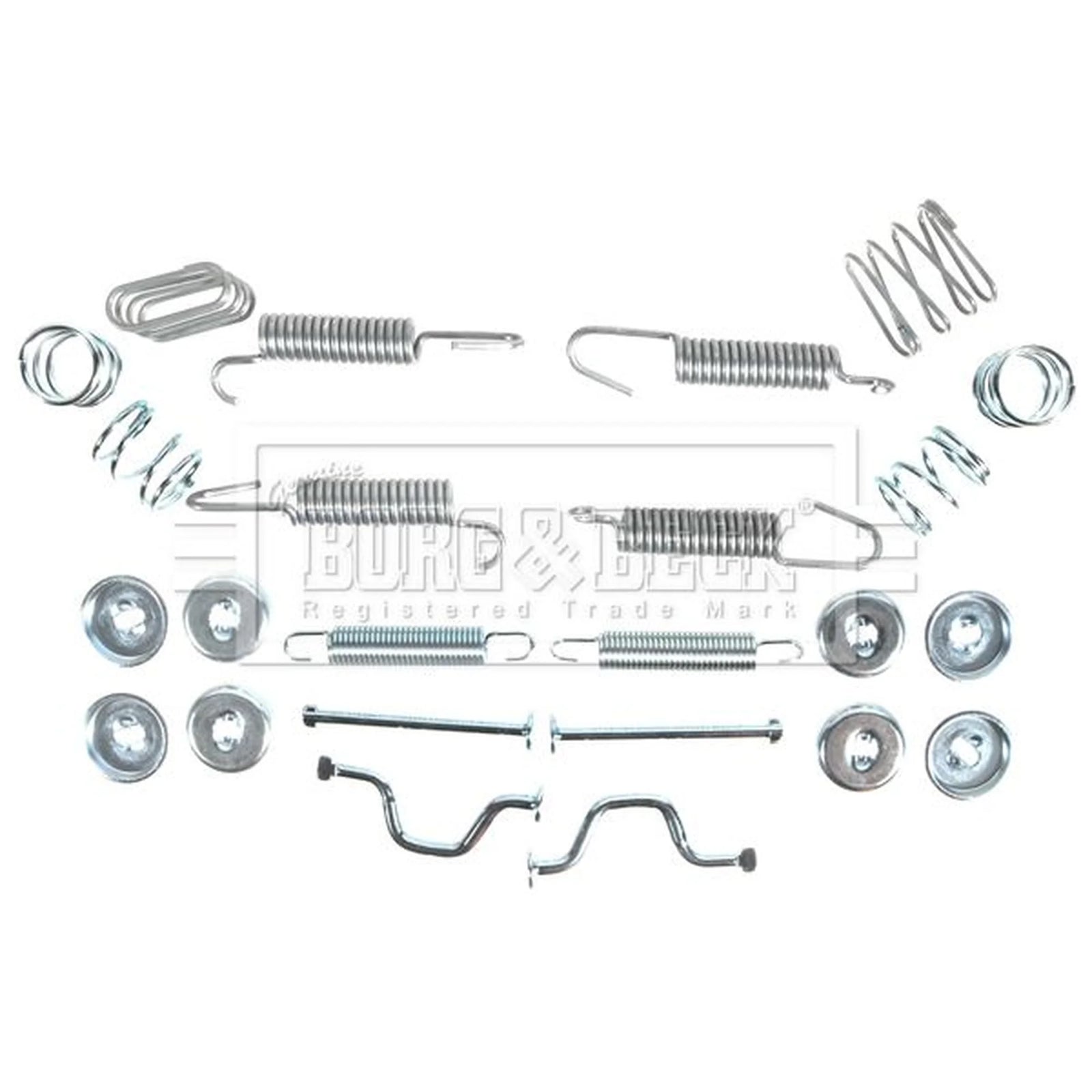 Borg & Beck Parking Brake Shoe Accessory Kit Rear BBK6271