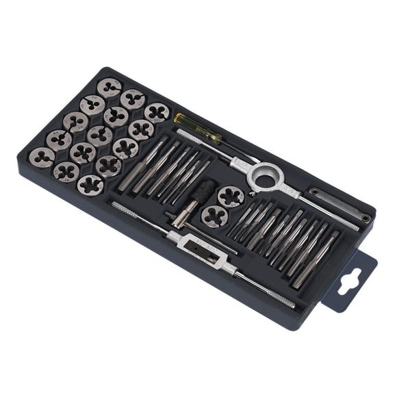 Sealey Tap & Die Set 40pc Split Dies Metric AK301