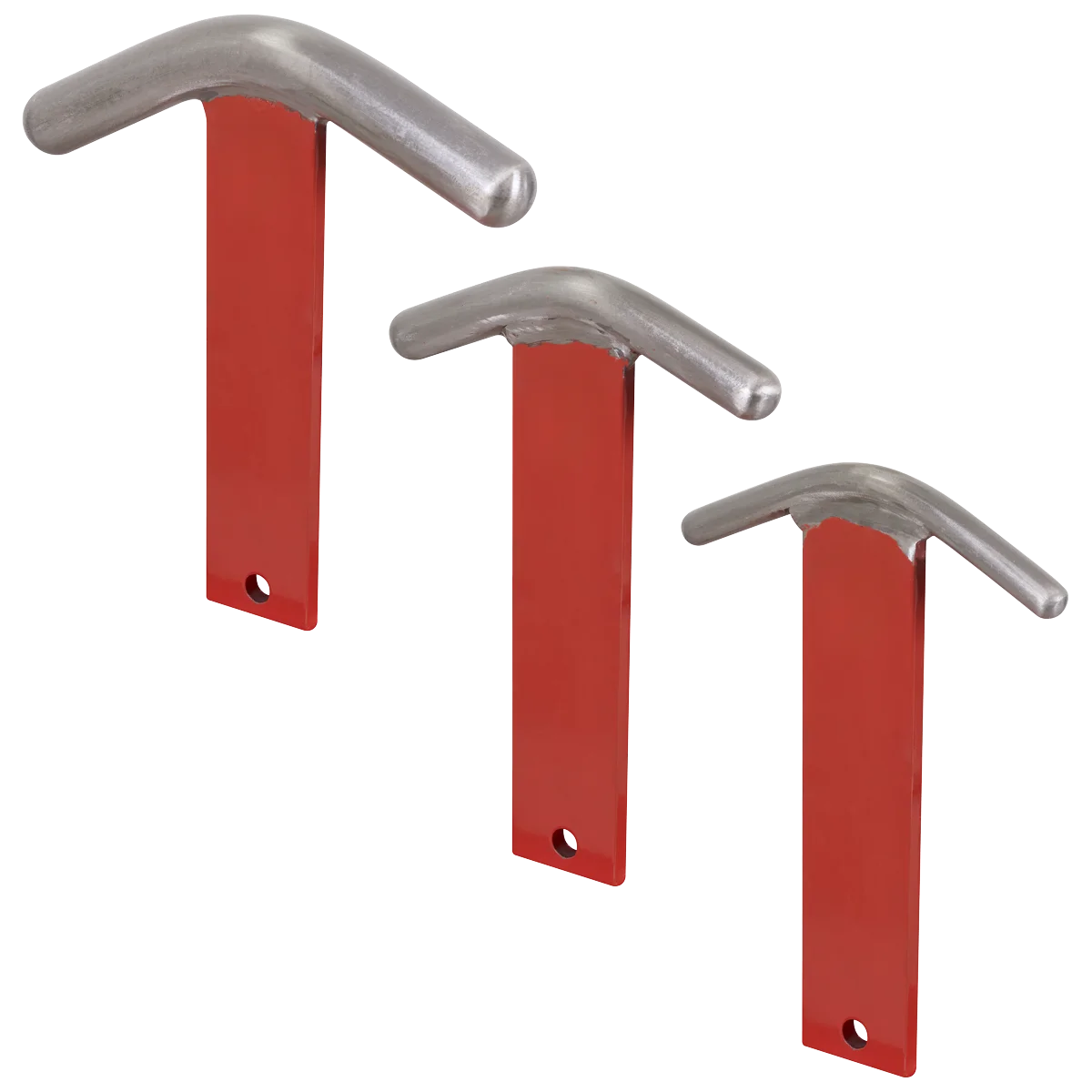 Sealey Curved T-Dollies MW15 3.31kg for Sheet Metal Forming