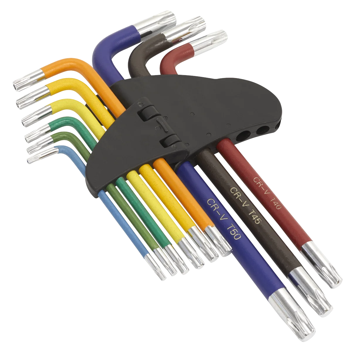 Sealey Premier Key Set 9 Piece AK7193 65-175mm Chrome Vanadium