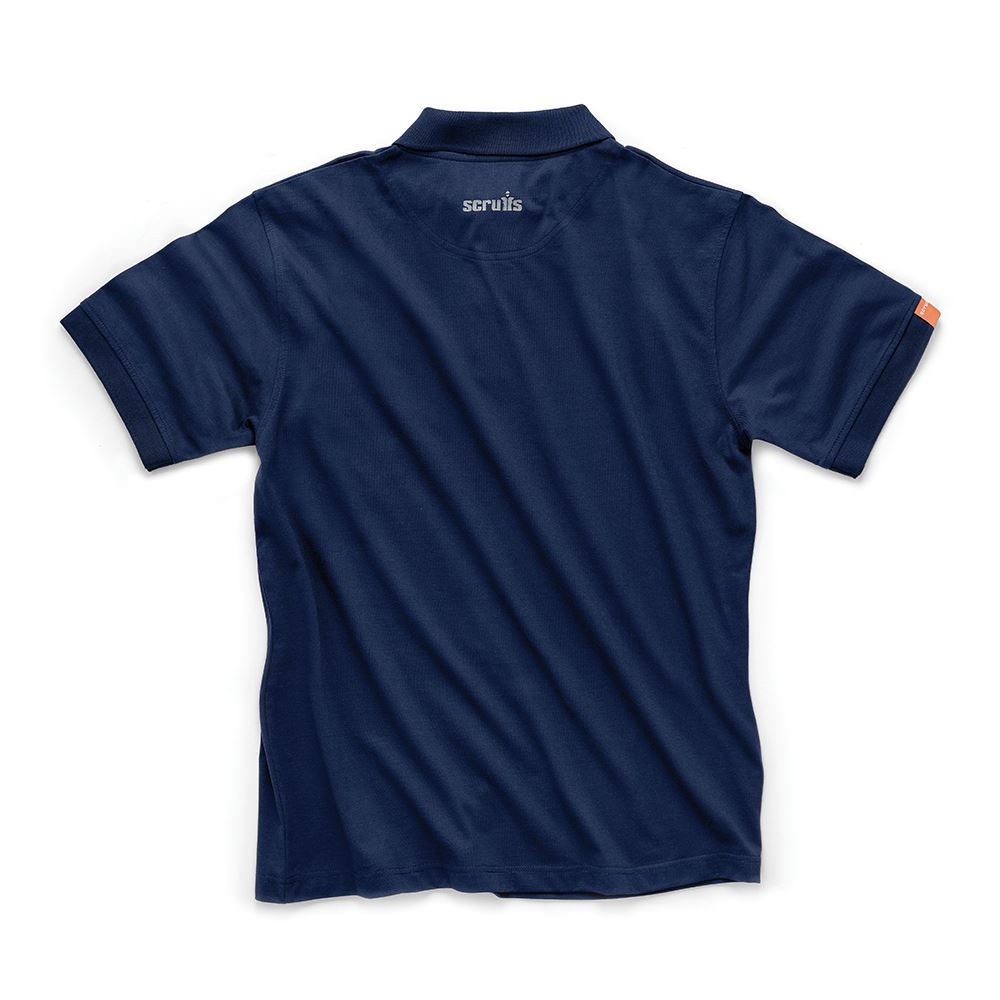 Scruffs Eco Worker Polo Navy L T55468