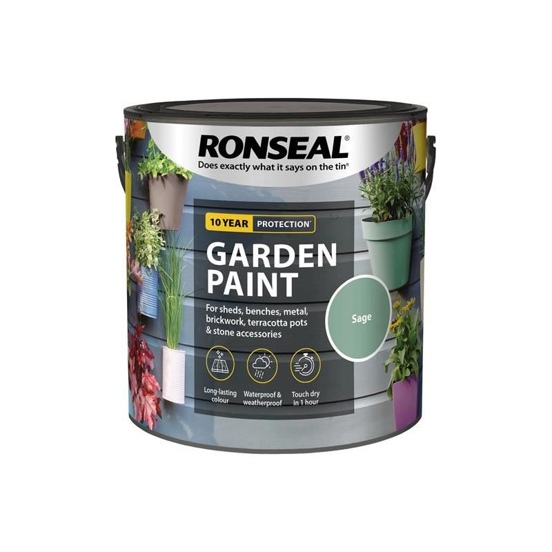 Ronseal Garden Paint Sage 2.5 litre