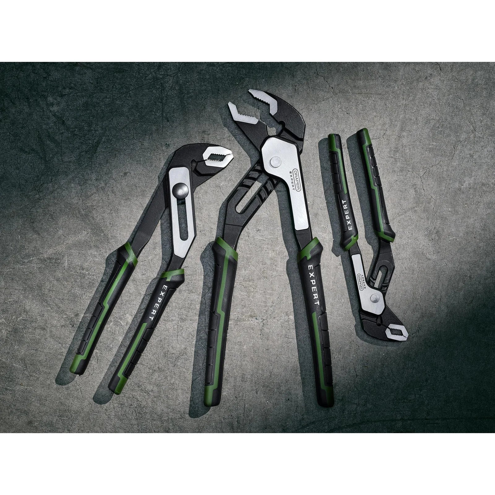 Draper Expert Water Pump Pliers Set (3 Piece) - PL-EX/WPP-SET