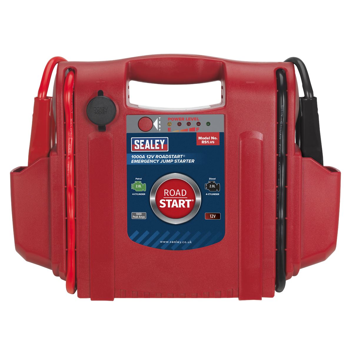 Sealey RoadStartï Emergency Jump Starter 12V 1000 Peak Amps RS1