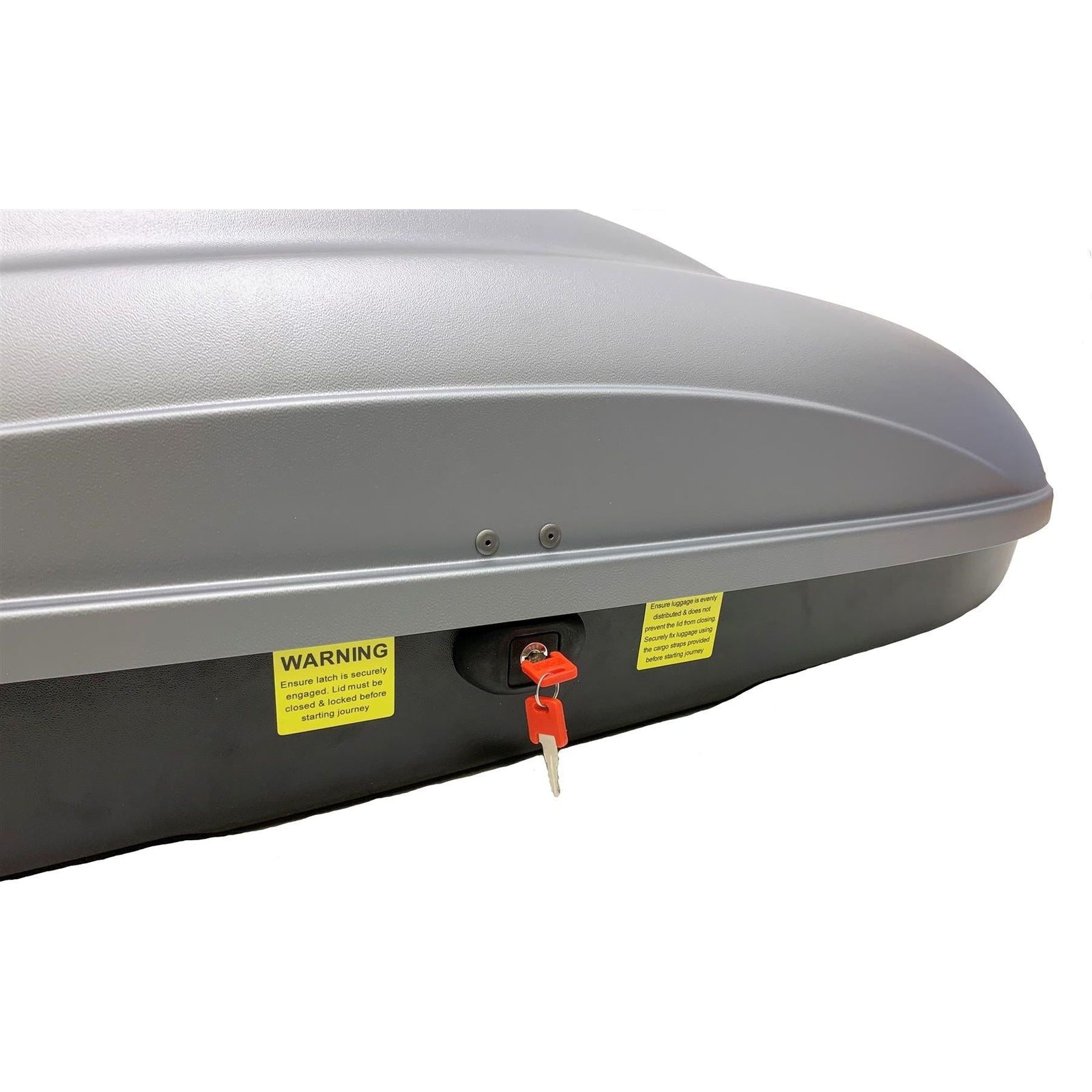G3 Krono Car Roof Box 480L Carrier Travel Storage Luggage Holder Grey
