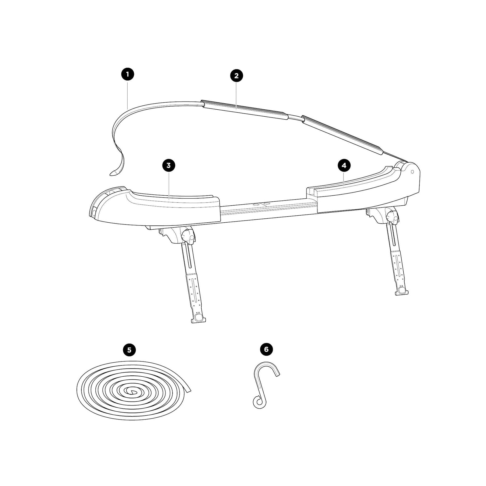 Thule Base Pad Right MPN 1500054139