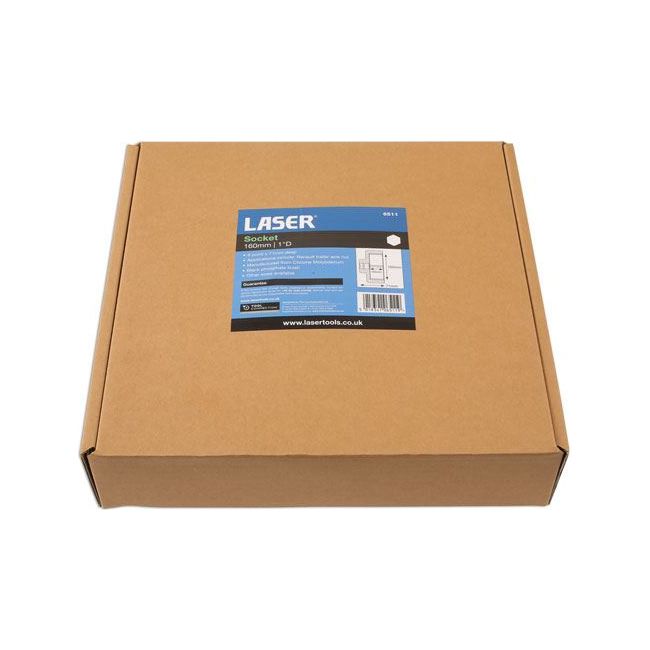 Laser Socket 1"D 160mm 6511