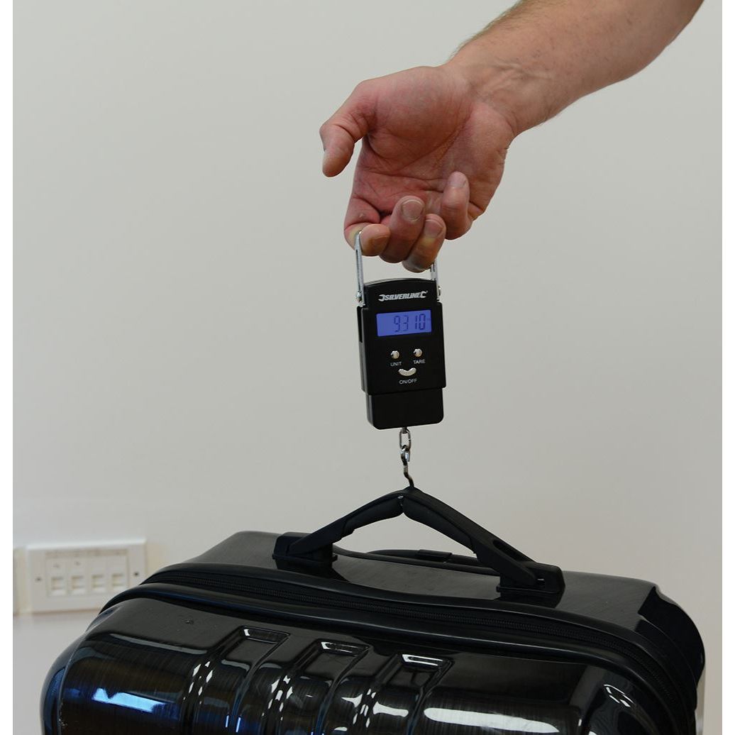 Silverline Electronic Pocket Balance 50kg