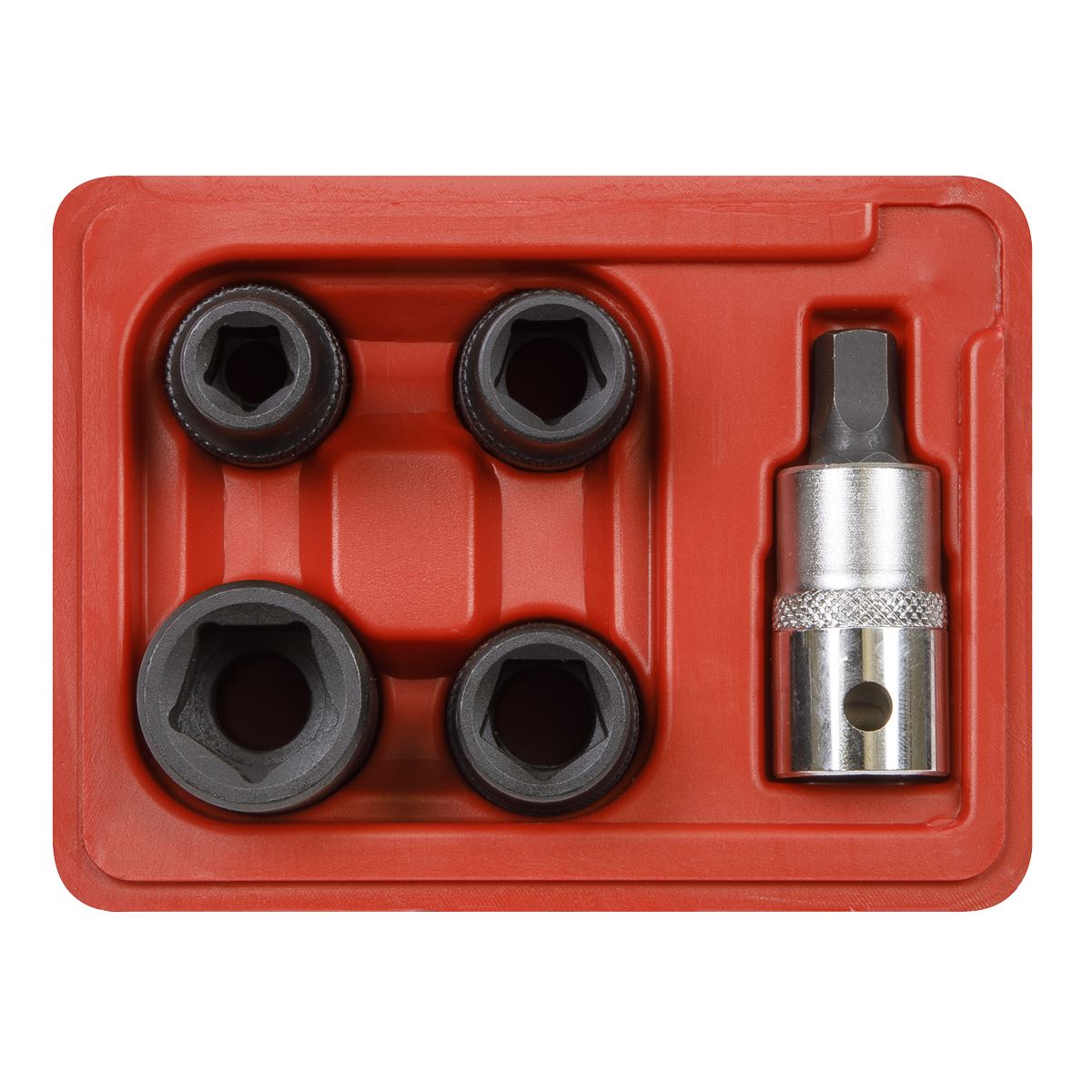 Sealey 1/2" Drive 5pc Brake Calliper Socket Set Mechanic