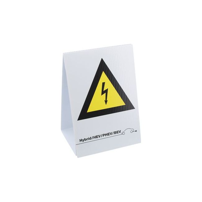 Laser High Voltage Sign (Double Sided) 7574