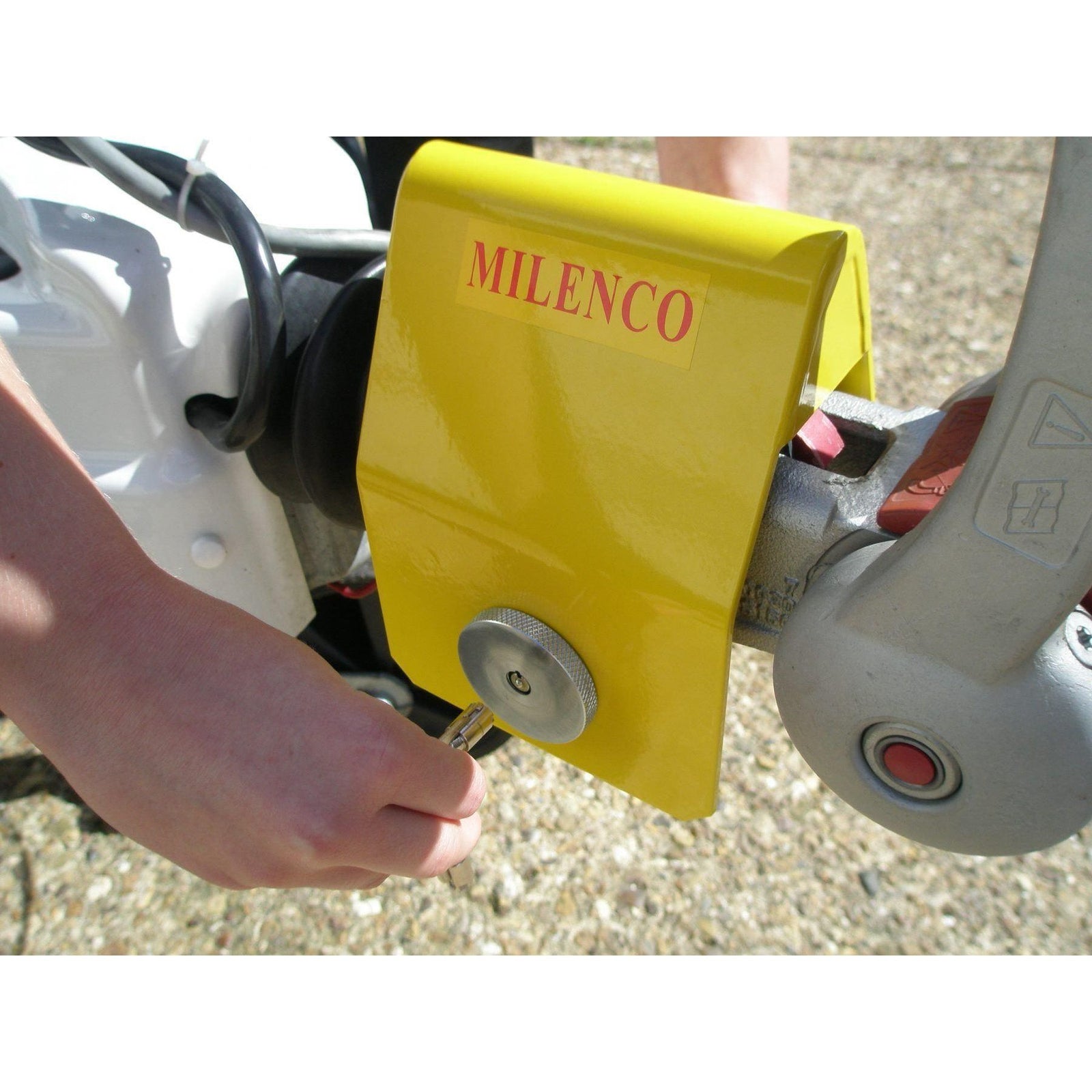 Milenco Super Heavy Duty Hitchlock For AL-KO Caravan Stabiliser Coupling Hitch