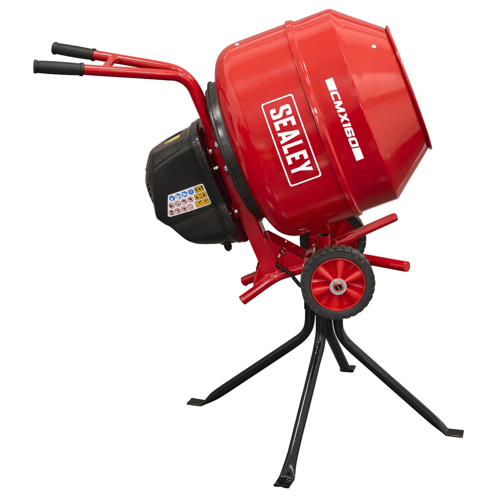 Sealey Cement Mixer CMX160 160L 650W with Stand