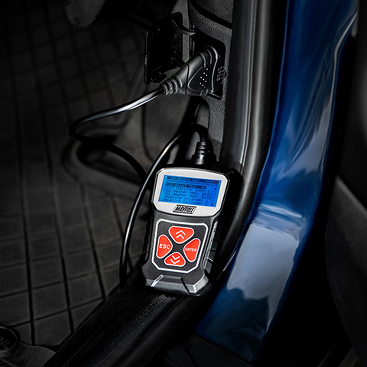 Maypole OBD2 Diagnostic Tool with 2" LCD Display - Read Codes, Live Data, I/M Test