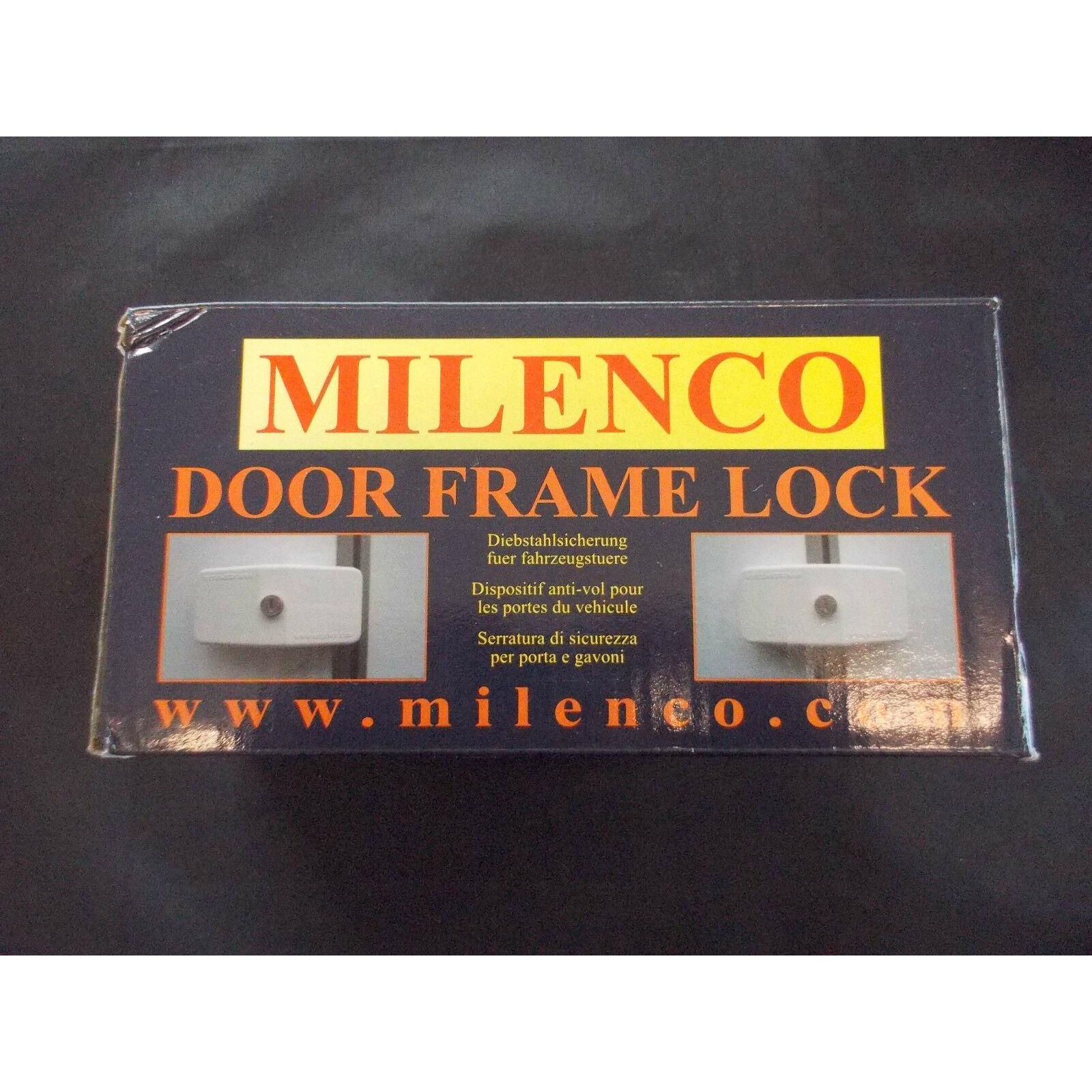 Milenco Caravan Motorhome Security Door Frame Sliding Lock 2646