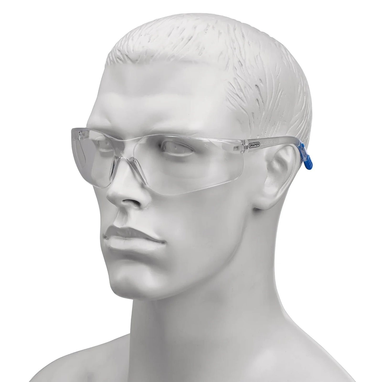 Draper Clear Lens Safety Glasses SSP10A Anti-Fog UV Protection