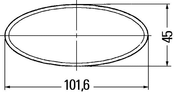 Hella Reflector 8RA 343 160-022