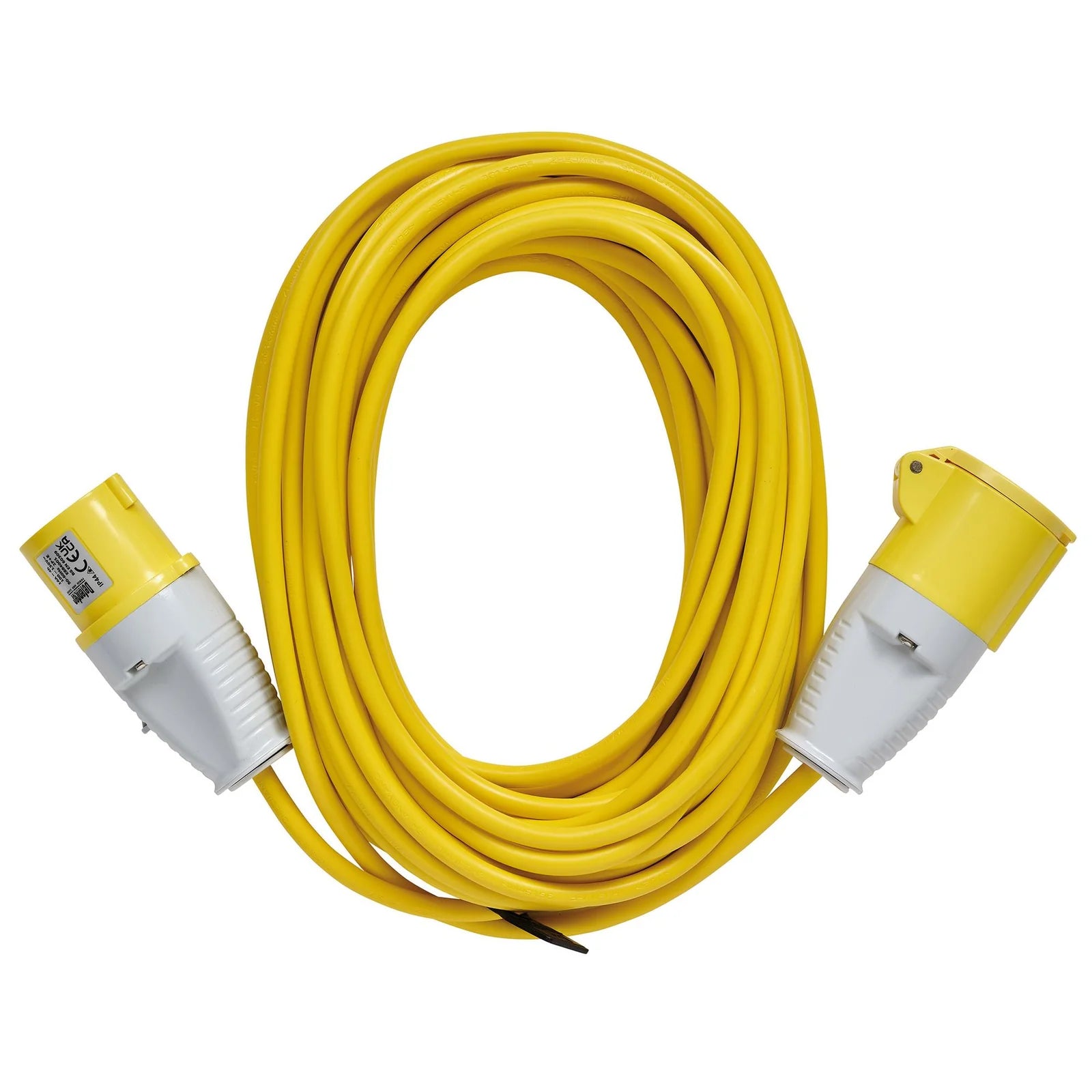 Defender E85111 Extension Lead, Yellow, 1.5mm², 16A, 14m - E85111
