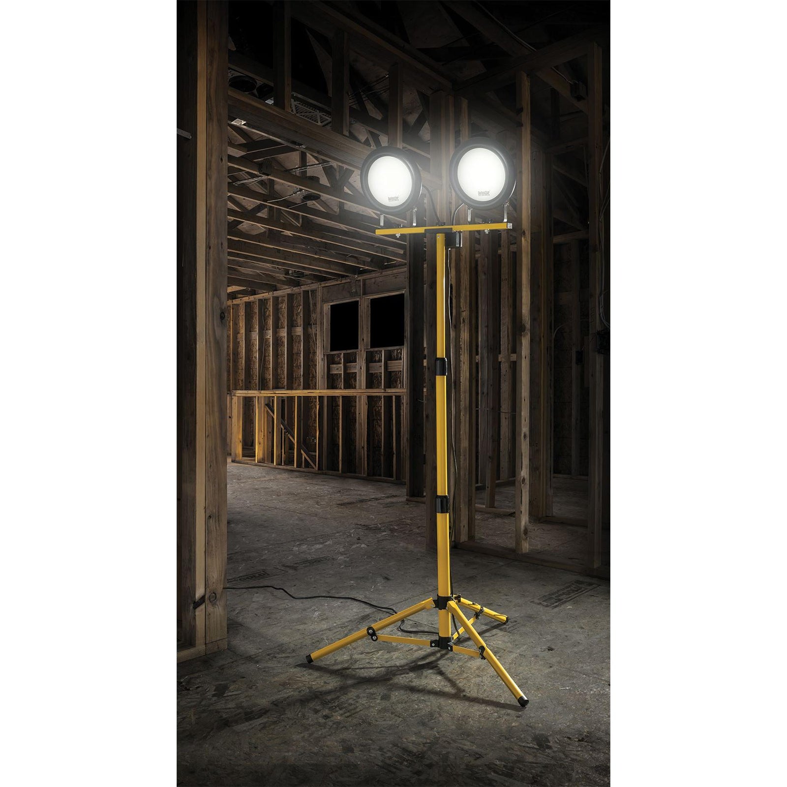 Defender DF4000 Twin Head LED Site Light 110V