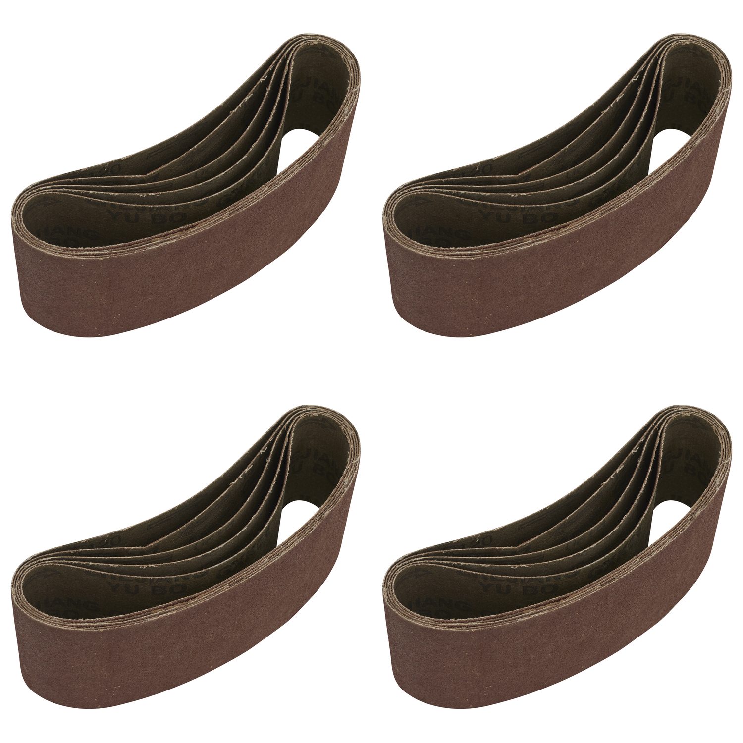 Sealey 76 x 457mm Sanding Belt 120Grit - Pack of 5 - SB120457 Trade Quality