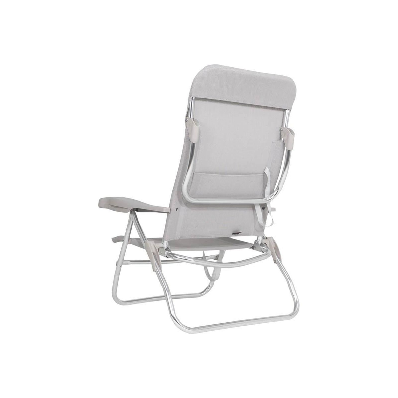 Crespo Beach Chair AL/223 Light Grey
