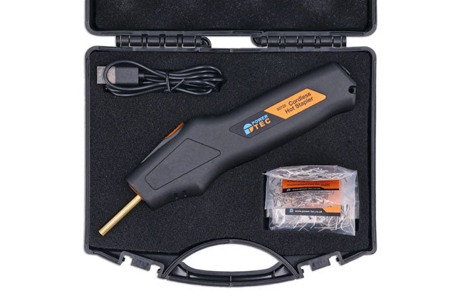 Power Tec Cordless Hot Stapler - Compact Kit